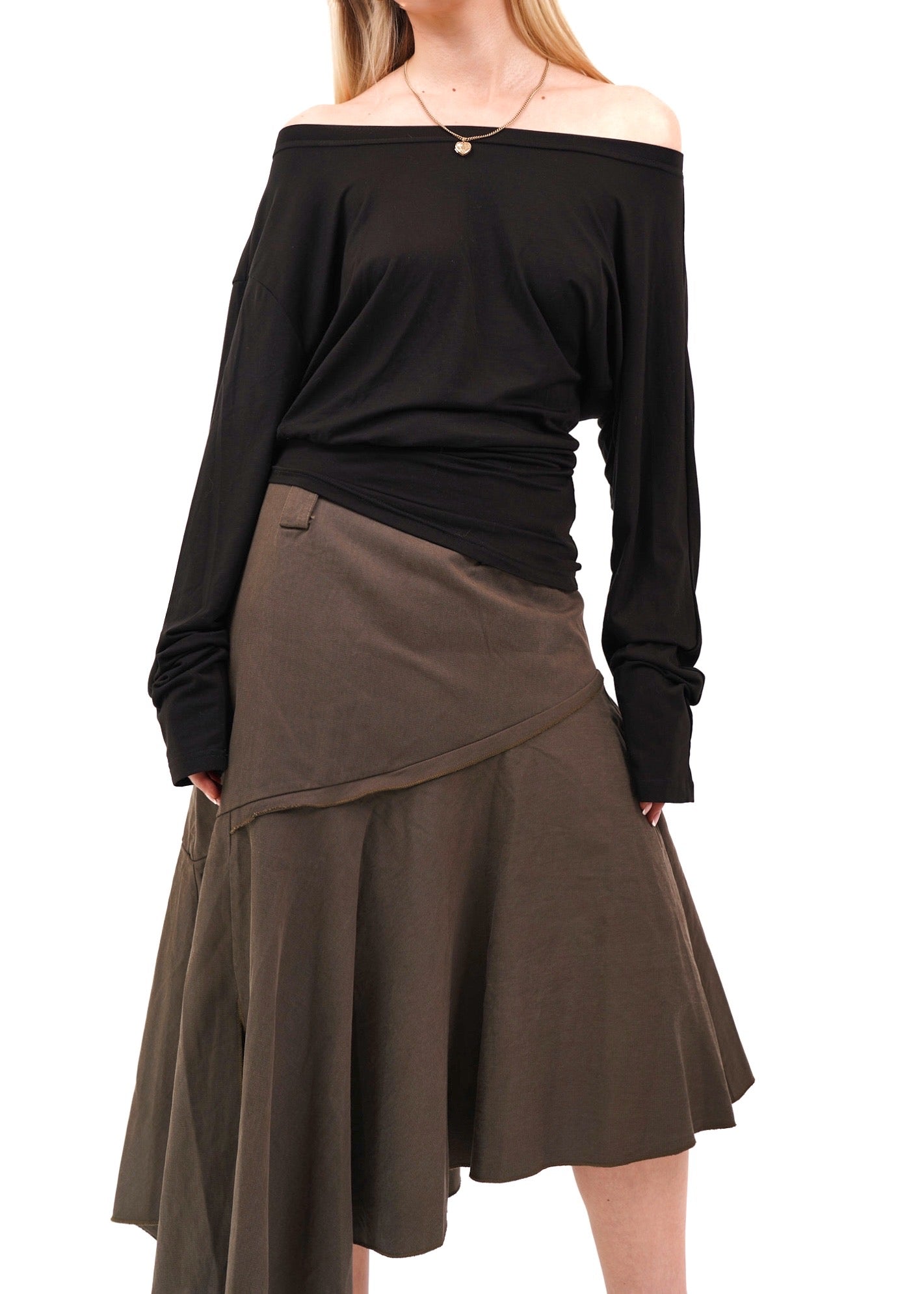 Off-Shoulder Asymmetric Top